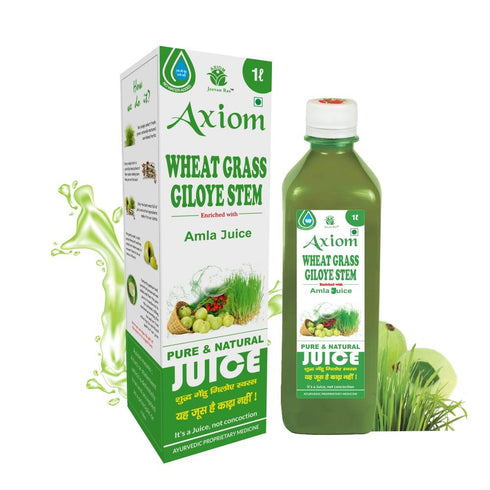 Axiom Wheat Grass Giloye Stem Juice